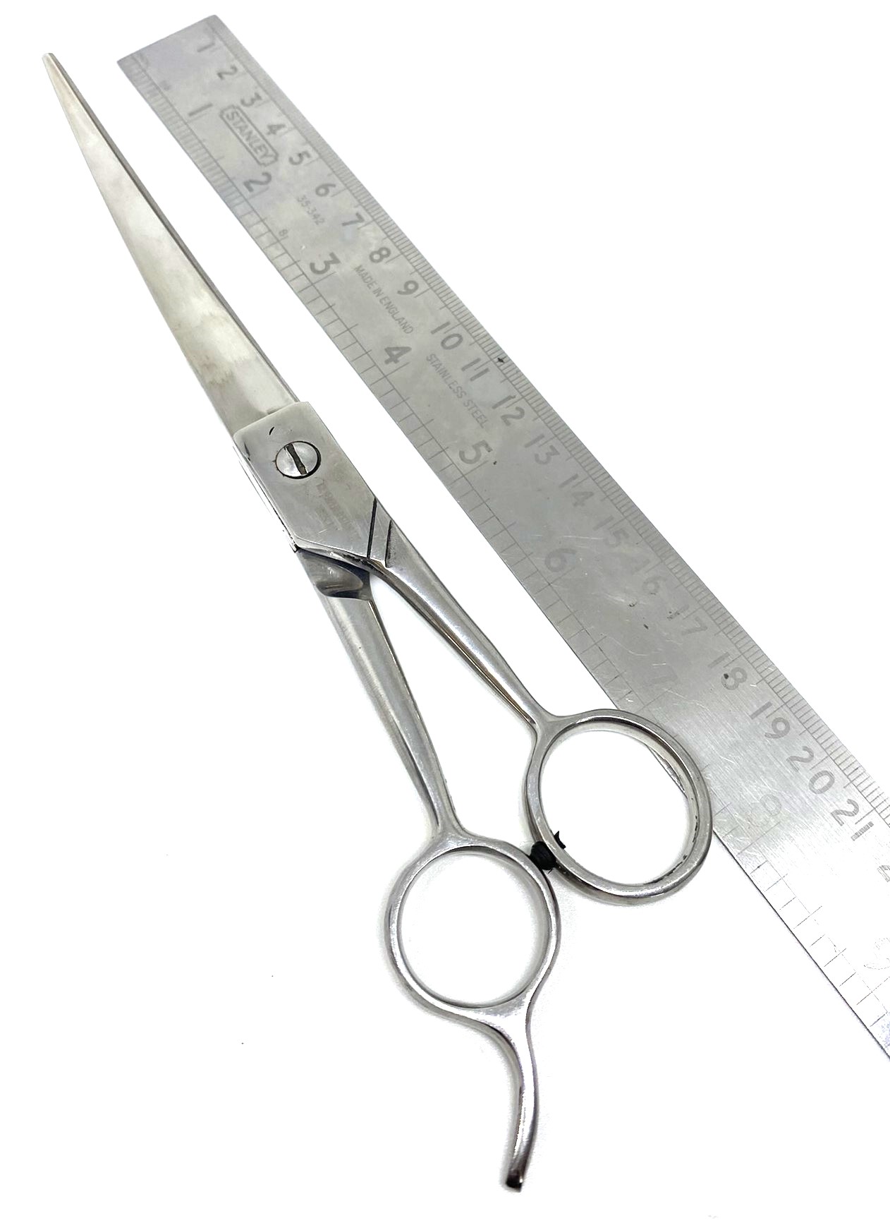 Tesoura Navalha Precision Edge Curva 8&quot; Inox