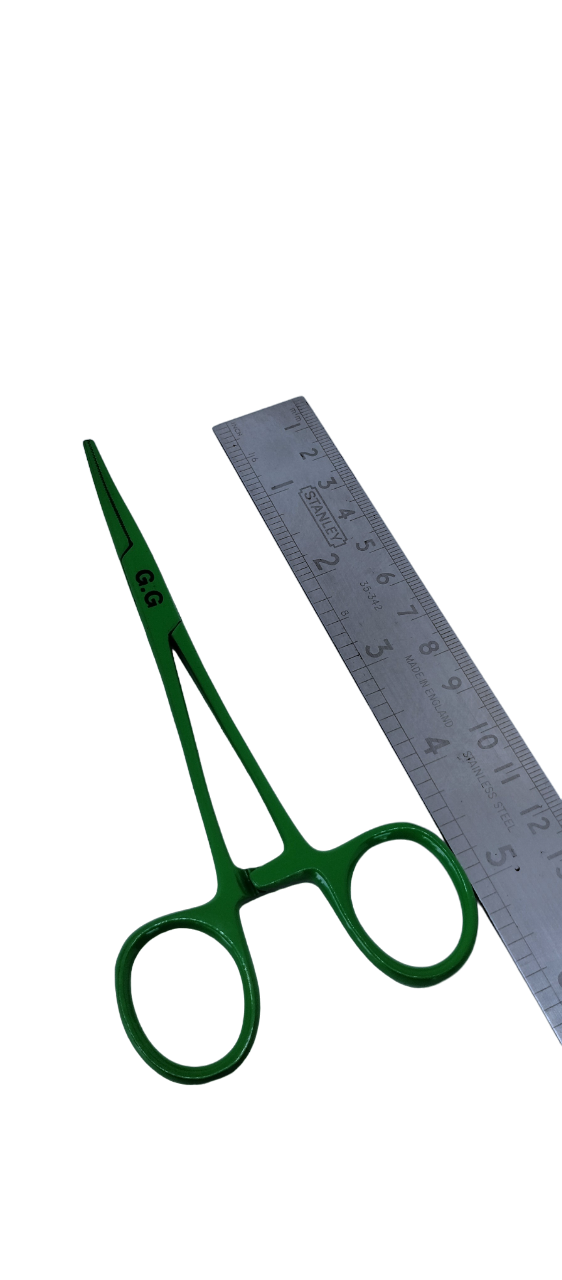 Pinça para ouvido tipo Mosquito 15 cm Reta Cores