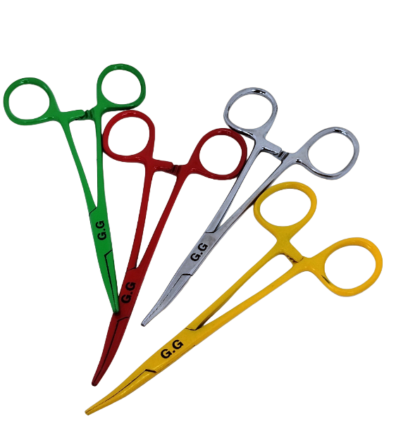 Pinça para ouvido tipo Mosquito 15 cm Reta Cores G.G